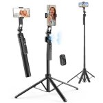 Creator quadpod avec suivi ia 360 suivi automatique du visage perche � selfie avec t�l�commande pour ...