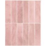 Crdence adhsive pour cuisine et salle de bain, sticker carrelage mural, carreaux rose autocollants, ...