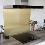 Alucouleur ? cr�dence composite aspect alu or bross� 30 cm ? aluminium alucobond ? r�sistante � la chaleur ...