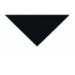 Crdence rversible en noir satin / noir mat (disponible en 2 m x 1 m et 1 m x 0. 5 m) - coloris - noir ...