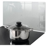 Cr�dence en verre panneau mural cuisine en verre tremp� d�poli protection contre graisse chaleur humidit� ...