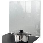 Cr�dence en verre tremp� d�poli cuisine protection murale contre graisse et chaleur facile entretien ...