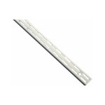Cr�maill�re murale double perforation 950mm ? acier laqu� blanc r�sistant � l'usure ? pour �tag�res ajustables ...