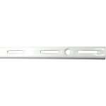 Cr�maill�re simple blanc entraxe 50mm blanche 2000mm - monin - 526110