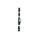 Cr�mone � bouton laiton ry 59 / 01 rustique s�rie renforc�e - torbel noir 20 mm �poxy 147 mm 20 mm
