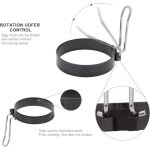 Cr�pi�re, moule � cr�pes aux ?ufs, acier inoxydable, lot de 4