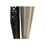 Crpine inox anti - sable pour puit for hauteur 100cm diamtre 40mm