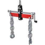 Cric de d�panneur / levage manuel - 900 kg - avec manivelle - pour remorque et r�paration auto