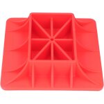 Cric de levage robuste, base hors route, panneau de support anti - fracture en nylon rouge pour sable, ...