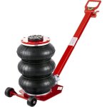 Cric pneumatique - vevor - zg - 3 tonnes - plage 140 - 450 mm - l�ger et ergonomique