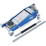Bgs technic - cric rouleur hydraulique construction aluminium - acier 2, 5 t