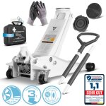 Cric stahlwerk whw - 73 st avec capacit de charge de 3 t rouleaux en caoutchouc zone de levage 73 - ...