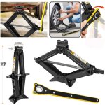 Cric de voiture ciseaux car lift avec manivelle pour voiture / suv / mpv 2000kg