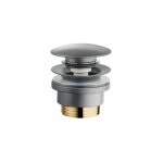 Cristina ondyna - bonde lavabo up&down laiton nf metal brosse 5 - 55 mm robinetterie vidages ud42577