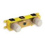 Cristina ondyna - mcanisme pour lavabo mlangeur mural 3 trous poigne symtrique cs23300