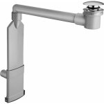 Cristina ondyna - vidage lavabo avec siphon gain de place et bonde up & down