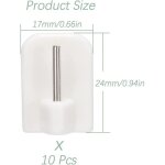 Crochets auto - adh�sifs, crochets adh�sifs, supports de tringle, tige sans per�age, crochets auto - ...