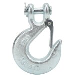 Crochets  chape de remorque de treuil de 3 / 8 pouces, ouverture large de 1 pouce, charge de 18 000 ...
