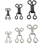 Crochets de couture fermeture des yeux, 12 paires couture crochets et oeillets fermeture, couture diy ...