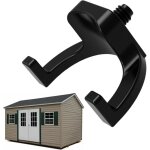 Crochets de hangar pour outils suspendables porte - outils pour abri de jardin, support robuste pour ...