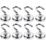 Crochets magn�tiques, aimant puissant en n�odyme 18 kg force de traction, pour accessoires de cuisine, ...