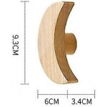 Crochet mural en bois pour enfants, porte - manteau mural pour sac, serviettes et v�tements d'ext�rieur, ...