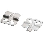 Crochets muraux pour lambris en bois noir compatibles 13 16mm pack de 250 clips de 4mm