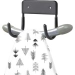 Crochet mural pour planche  repasser, support de planche  repasser en mtal, support mural solide pour ...