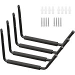 Crochet mural de rangement pour garage et jardin, avec bras extra - large et robuste, id�al pour kayaks, ...