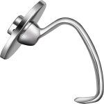 Crochet ptrisseur en acier inoxydable, batteur sur socle  tte inclinable, pices de rechange, lavable ...