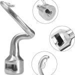 Crochet ptrisseur pour batteur kitchenaid - crochet  pain - crochet  pte k45dh - en acier inoxydable ...