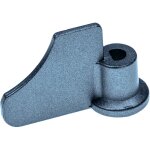 Crochet p�trisseur compatible avec moulinex ow 300001 (it) machine � pain - pale, 6, 6 x 5, 1 cm, aluminium, ...