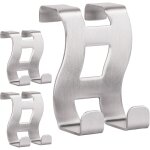 Crochets de porte en acier inoxydable, mod�le mh001 - 3, pat�re de porte sans percage, id�al pour chambre, ...