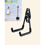 Crochets de rangement de garage en acier robuste avec rev�tement antid�rapant pour maison, salle de bain, ...