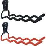 Crochets de rangement pour outils de garage, lot de 2 crochets ondul�s robustes en acier de 30, 5 cm, ...