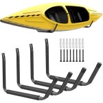 Crochets de rangement robustes pour garage, support de suspension intrieur pour kayak, cano, planche ...