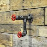 Crochet suspendu vintage crochets de noir, c manteau industriels r�tro manteaux crochets chapeau tuyau ...