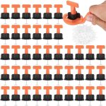 Croisillon carrelage autonivelant(100 + 50 + 1), calle autonivelant carrelage, niveleuses de carrelage ...