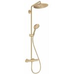 Hansgrohe - croma select s colonne de douche 280 1jet ecosmart avec mitigeur thermostatique bronze bross ...