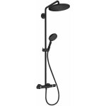 Hansgrohe - croma select s - set de douche showerpipe s 280 avec thermostat, ecosmart, noir mat 26891670 ... Hansgrohe - croma select s - set de douche showerpipe s 280 avec thermostat, ecosmart, noir mat 26891670 ...