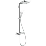 Hansgrohe - crometta e colonne de douche 240 1jet ecosmart avec mitigeur thermostatique chrom�