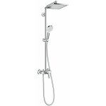 Crometta e colonne de douche 240 1jet, mitigeur mécanique chromé - hansgrohe Crometta e colonne de douche 240 1jet, mitigeur mécanique chromé - hansgrohe