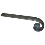 Crosse pour main courante moulure creuse - largeur 40mm paisseur 10mm - fer forg -  souder - deco ...