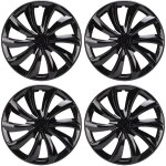 Cryfokt enjoliveurs �l�gants de 14 pouces, protection de roue d'installation facile pour clio adapt� ...