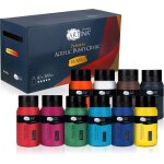 Artina - crylic peinture acrylique pour artistes fortement pigmentées lot de 10 tubes de peinture acrylique ... Artina - crylic peinture acrylique pour artistes fortement pigmentées lot de 10 tubes de peinture acrylique ...