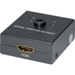 Cs 32 l switch hdmi utilisable dans les deux sens 3840 x 2160 pixels noir a846612 - maxtrack