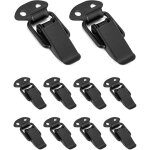 10 pices loquet  ressort bascule acier inoxydable, fermeture  levier, loquet  bascule, fermoir, pour ...