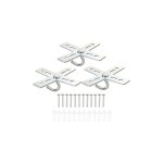 100mm crochet trousse, 6 ensemble croix désign métal plaque support cintre support plafond ventilateur ... 100mm crochet trousse, 6 ensemble croix désign métal plaque support cintre support plafond ventilateur ...