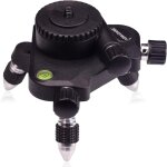 11×9. 5×9. 5cm) support d'accordage fin à 360° avec base pivotante - adaptateur de trépied pour niveaux ... 11×9. 5×9. 5cm) support d'accordage fin à 360° avec base pivotante - adaptateur de trépied pour niveaux ...