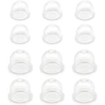 Csparkv 12pcs blanche pompe d'ampoule d'amorce 19 mm 22mm tasse d'huile de carburateur capsule d'allumage ...
